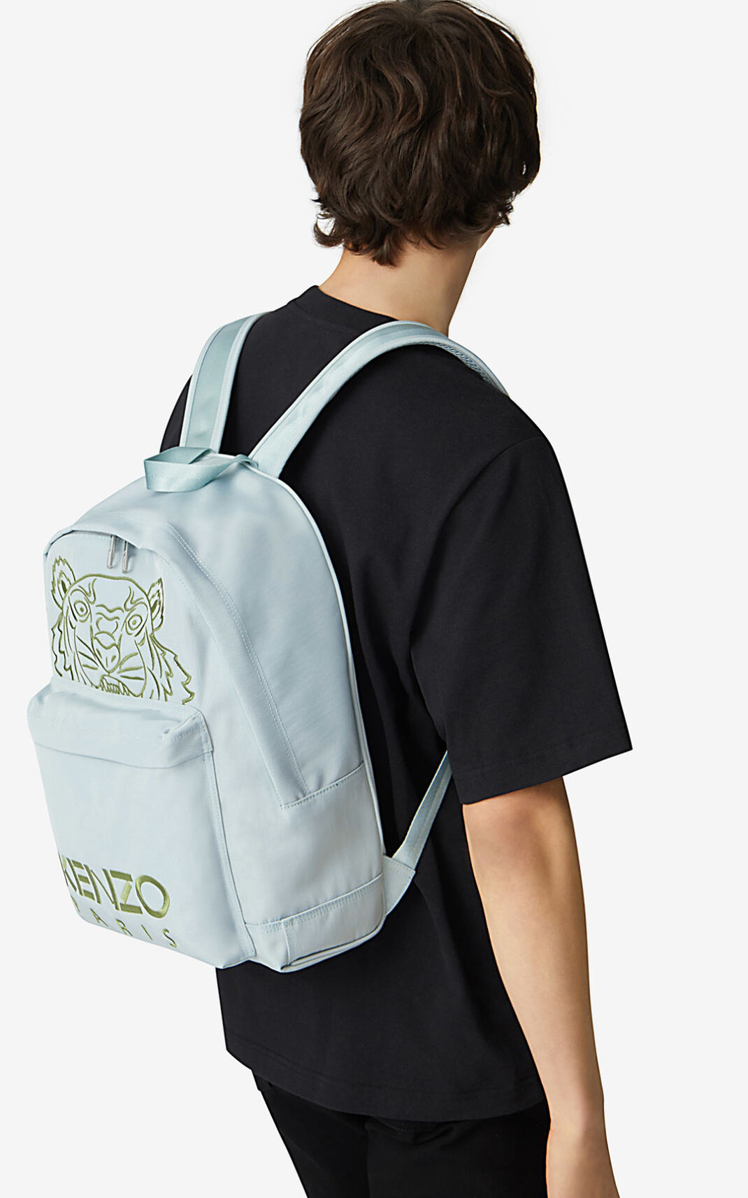 Kenzo Kampus 虎 リュック レディース オリーブ 緑 - SMYDQG073